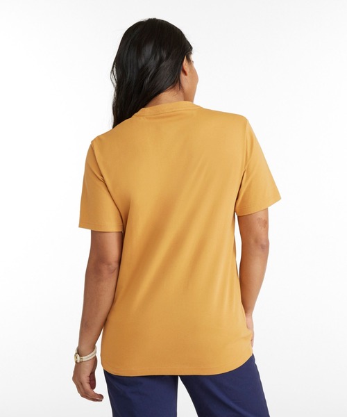 L.L.Bean(エルエルビーン)の「バケーションランド・Tシャツ、半袖 米国フィット・レギュラー(Tシャツ/カットソー・メンズ・ネイビー/ライトブラウン/ヘザーグレー・LARGE/SMALL/MEDIUM/X-LARGE)」の5枚目の写真