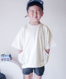 CIAOPANIC TYPY（チャオパニックティピー）の「【KIDS】USAコットンサイドポケットビッグTee（Tシャツ/カットソー・キッズ）」