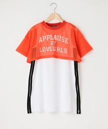 メッシュTプラスタンクワンピース