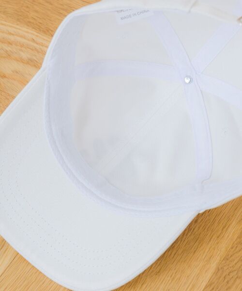 casita(RETRO GIRL)（カシータ）の「ロゴ刺繍カラーキャップ（キャップ・レディース・ホワイト/ライトベージュ/ブラック/ダークブルー・ONE SIZE）」の22枚目の写真