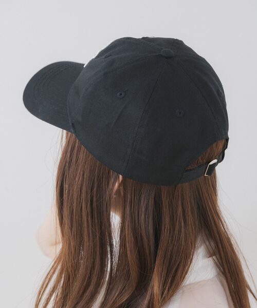 casita(RETRO GIRL)（カシータ）の「ロゴ刺繍カラーキャップ（キャップ・レディース・ホワイト/ライトベージュ/ブラック/ダークブルー・ONE SIZE）」の19枚目の写真