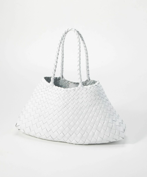 Dragon Diffusion(ドラゴンディフュージョン)の「DRAGON DIFFUSION SANTA CROCE BAG BIG ドラゴンディフュージョン サンタクロース バッグ(トートバッグ・レディース・タン/ダークブラウン/ブラック/ホワイト・FREE)」の2枚目の写真