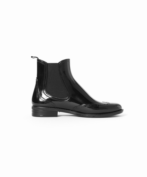 Traditional Weatherwear(トラディショナルウェザーウェア)の「【TRADITIONAL WEATHERWEAR】 SIDE GOA WING TIP RAIN ブーツ(ブーツ・レディース・ブラック・37/39/38)」の14枚目の写真