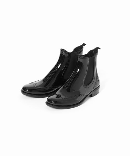 Traditional Weatherwear(トラディショナルウェザーウェア)の「【TRADITIONAL WEATHERWEAR】 SIDE GOA WING TIP RAIN ブーツ(ブーツ・レディース・ブラック・37/39/38)」の13枚目の写真