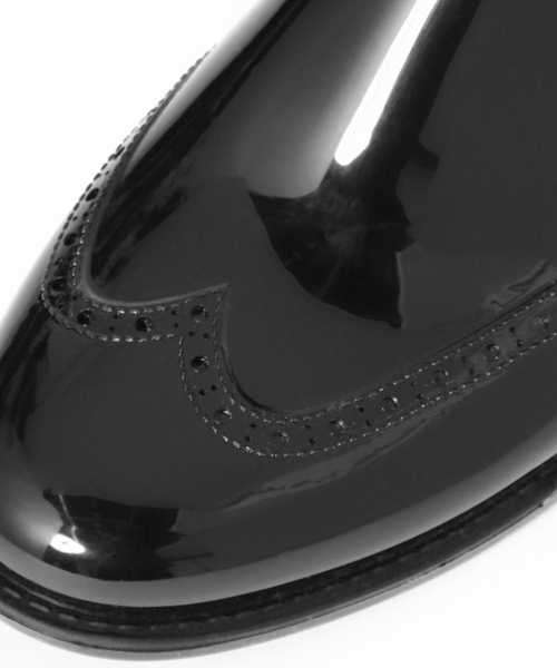 Traditional Weatherwear(トラディショナルウェザーウェア)の「【TRADITIONAL WEATHERWEAR】 SIDE GOA WING TIP RAIN ブーツ(ブーツ・レディース・ブラック・37/39/38)」の7枚目の写真