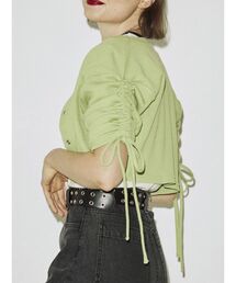 jouetie | シャーリングスリーブ2WAYトップス(Tシャツ/カットソー)