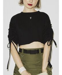 jouetie | シャーリングスリーブ2WAYトップス(Tシャツ/カットソー)