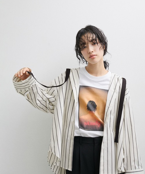 ADAM ET ROPE'(アダムエロペ)の「【サステナブル】シャツパーカー(その他アウター・レディース・ホワイト系その他5/ホワイト・FREE)」の6枚目の写真