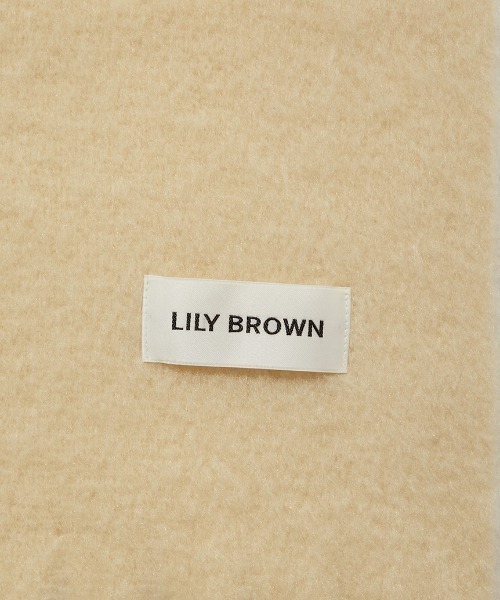 LILY BROWN(リリーブラウン)の「フリンジストール(ストール/ショール・レディース・ホワイト/グリーン/クリーム・FREE)」の5枚目の写真