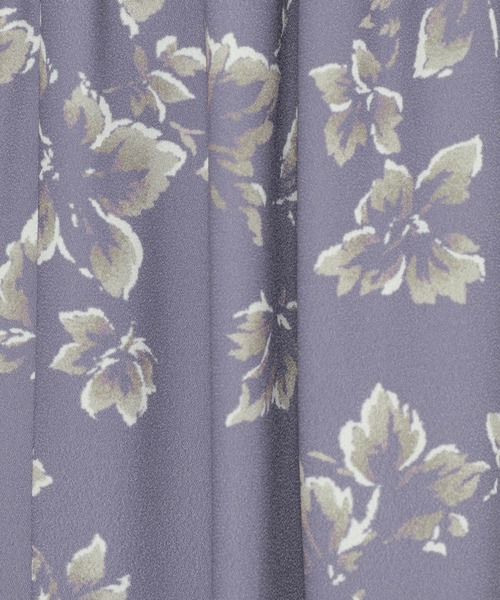 mysty woman（ミスティウーマン）の「フラワープリントフレアスカート 973085（スカート・レディース・ベージュ/ブラック/ブルー系その他・FREE）」の21枚目の写真