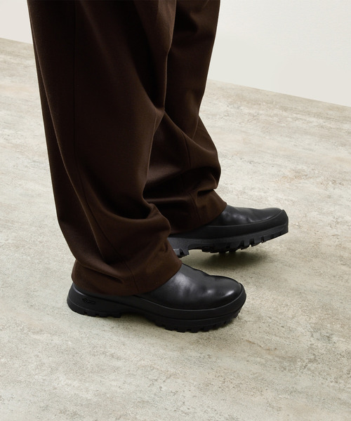 PADRONE（パドローネ）の「PADRONE パドローネ / BACK GORE BOOTS バック ゴアブーツ / PU8840-1102（ブーツ・メンズ・ブラック・40/41/42）」の4枚目の写真