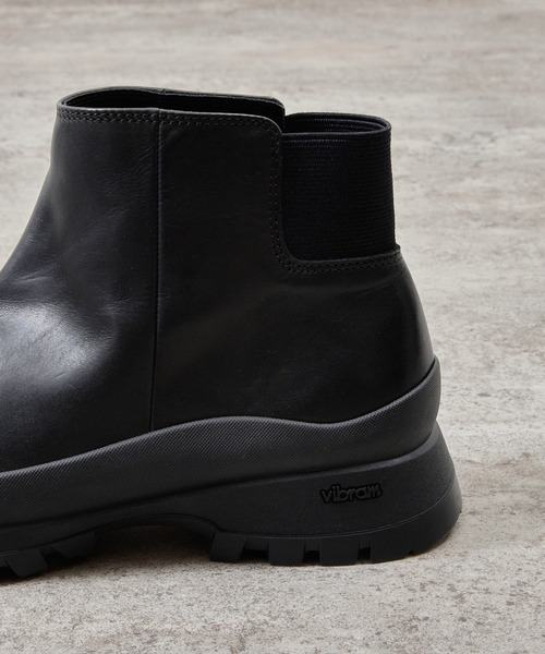 PADRONE（パドローネ）の「PADRONE パドローネ / BACK GORE BOOTS バック ゴアブーツ / PU8840-1102（ブーツ・メンズ・ブラック・40/41/42）」の12枚目の写真