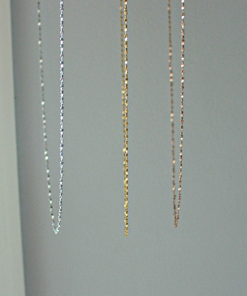 ebine（エビネ）の「Skin Petal Necklace　 金属アレルギー対応 サージカルステンレス（ネックレス・レディース・ゴールド/ピンクゴールド/シルバー・40cm/45cm）」の14枚目の写真