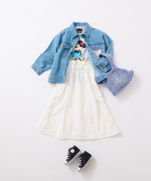 CIAOPANIC TYPY（チャオパニックティピー）の「【KIDS】【TYPY DENIM】甘織りデニムジャケット（デニムジャケット・キッズ・ネイビー/サックスブルー・S/M/L/XL/XXL）」の17枚目の写真