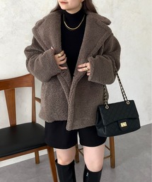 prose verse | ボアミドルコート(その他アウター)