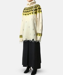 美品⭐︎IRENE⭐︎ニット IRENE（アイレネ）の「Fair Isle Pullover Knit（ニット