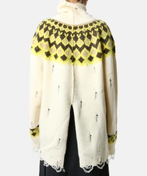 LE CIEL BLEU - Irene Mix Cable Pullover Knit ニット　アイレネ LE CIEL BLEU - IRENE アイレネMix Cable Pullover Knit