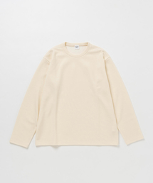 EDIFICE | ダブルフェイス ニット クルーネックカットソー(Tシャツ/カットソー)