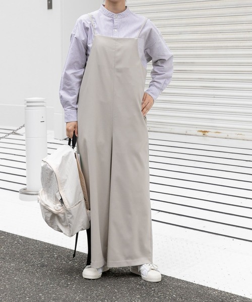 FORK&SPOON（フォークアンドスプーン）の「FORK&SPOON　オックスロングシャツ（シャツ/ブラウス・レディース・ブラウン系その他/ブルー系その他/オフホワイト・1）」の9枚目の写真