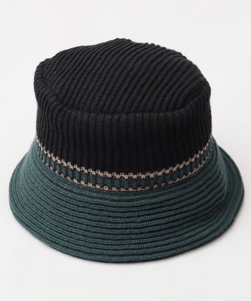 Basiquenti（ベーシックエンティ）の「リブニット バケットハット（プレーン・ライン）（ハット・メンズ・ベージュ/ブラック/カーキ/グレー/ベージュ系その他/ブラック系その他/グレー系その他・FREE）」の12枚目の写真
