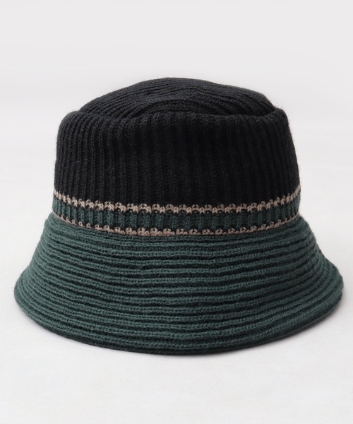 Basiquenti（ベーシックエンティ）の「リブニット バケットハット（プレーン・ライン）（ハット・メンズ・ベージュ/ブラック/カーキ/グレー/ベージュ系その他/ブラック系その他/グレー系その他・FREE）」の17枚目の写真