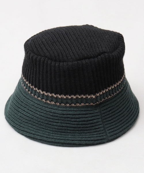 Basiquenti（ベーシックエンティ）の「リブニット バケットハット（プレーン・ライン）（ハット・メンズ・ベージュ/ブラック/カーキ/グレー/ベージュ系その他/ブラック系その他/グレー系その他・FREE）」の18枚目の写真