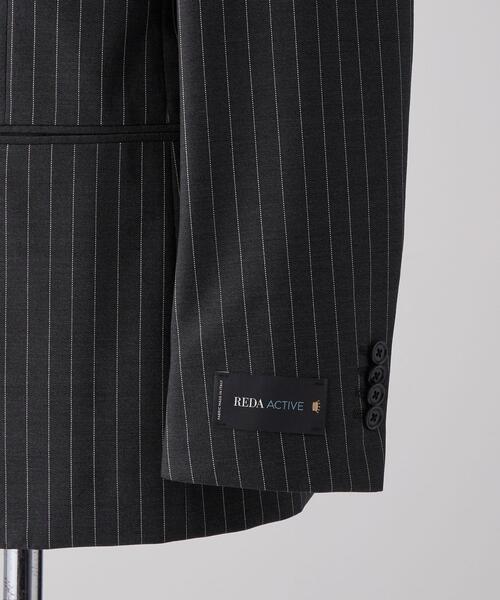 UNITED ARROWS ピンストライプ 3ボタンスーツ S-MODEL 最新