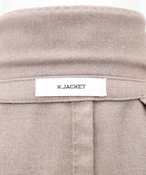 BOGLIOLI（ボリオリ）の「【BOGLIOLI / ボリオリ】K-JACKETGARMENT DYE（テーラードジャケット・メンズ・ベージュ・46）」の4枚目の写真