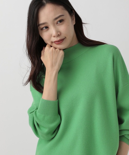 セール】＜2023冬ver！パーソナルカラー＞濃密なめらかモックネック