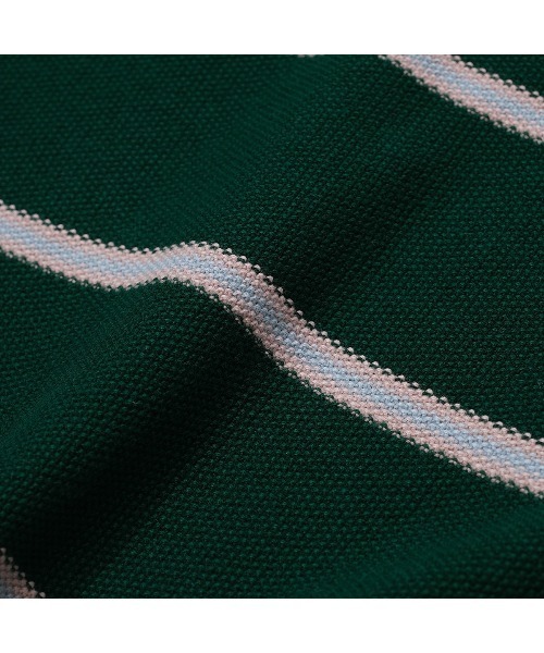 KEBOZ（ケボズ）の「BORDER KNIT S/S POLO（ポロシャツ）」 - WEAR