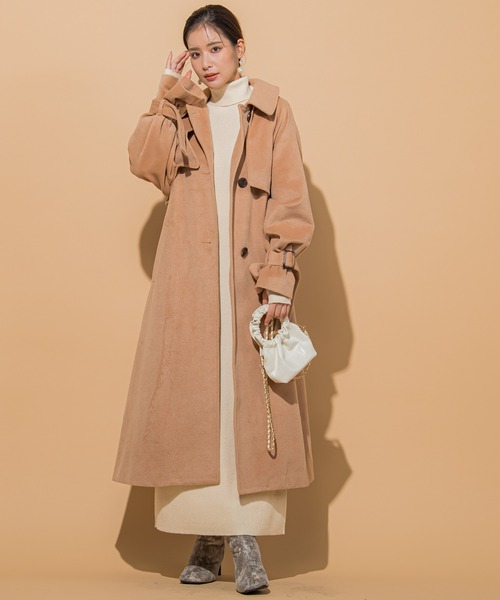 VICKY(ビッキー)の「【KOREAN ITEM】フェイクレザーミニショルダーバッグ(ショルダーバッグ・レディース・オフホワイト/ブラック・FREE)」の3枚目の写真