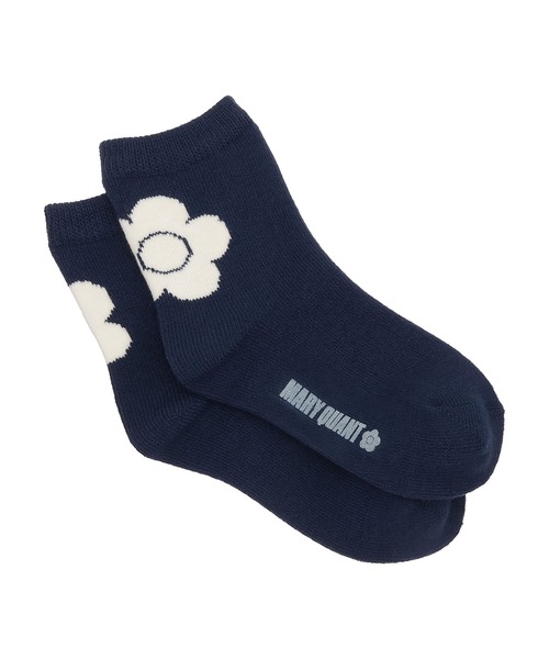 MARY QUANT（マリークワント）の「ビッグデイジーウォーム ソックス（ソックス/靴下・レディース・グリーン/ブラック/ネイビー/グレー・FREE）」の14枚目の写真