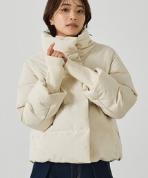 abahouse mavie | 袖リブシームレススタンドダウン(ダウンジャケット/コート)