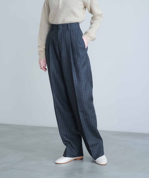 shinzone CHALK STRIPE PANTS （THE SHINZONE（ザ シンゾーン