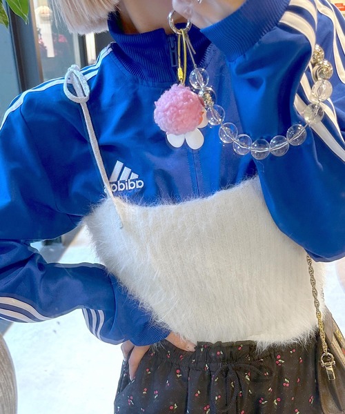 Alley by w closet(アリーバイダブルクローゼット)の「【Alley】ふわふわキャミソール(その他トップス・レディース・ピンク/イエロー/オフホワイト・FREE)」の1枚目の写真