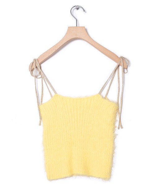 Alley by w closet(アリーバイダブルクローゼット)の「【Alley】ふわふわキャミソール(その他トップス・レディース・ピンク/イエロー/オフホワイト・FREE)」の20枚目の写真