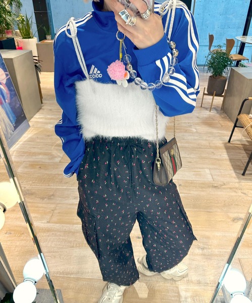 Alley by w closet(アリーバイダブルクローゼット)の「【Alley】ふわふわキャミソール(その他トップス・レディース・ピンク/イエロー/オフホワイト・FREE)」の5枚目の写真