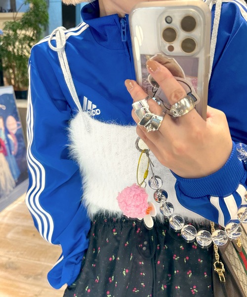 Alley by w closet(アリーバイダブルクローゼット)の「【Alley】ふわふわキャミソール(その他トップス・レディース・ピンク/イエロー/オフホワイト・FREE)」の7枚目の写真