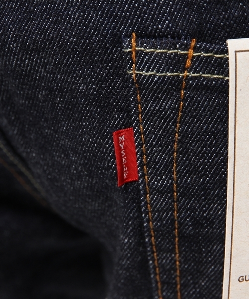 MYSELF ABAHOUSE（マイセルフアバハウス）の「セルビッチストレッチデニムテーパード（デニムパンツ・メンズ・ホワイト/ネイビー・SMALL/LARGE/MEDIUM/XX-LARGE）」の14枚目の写真