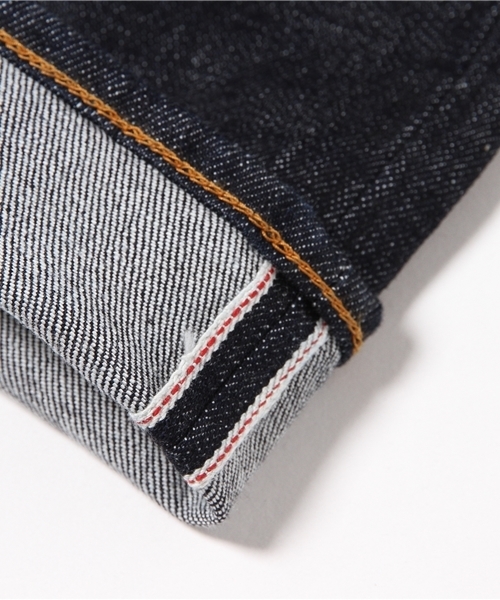 MYSELF ABAHOUSE（マイセルフアバハウス）の「セルビッチストレッチデニムテーパード（デニムパンツ・メンズ・ホワイト/ネイビー・SMALL/LARGE/MEDIUM/XX-LARGE）」の9枚目の写真