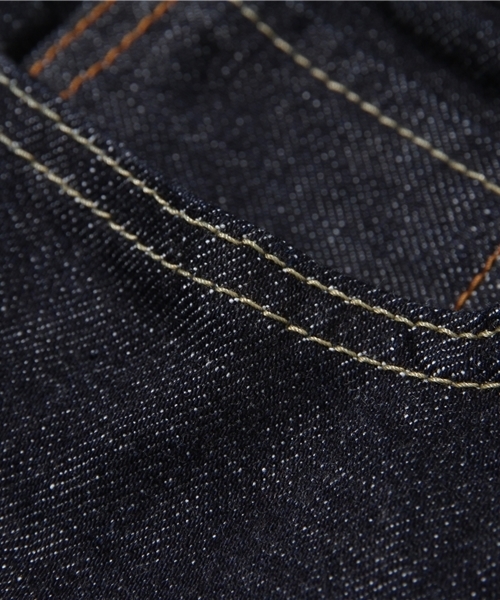 MYSELF ABAHOUSE（マイセルフアバハウス）の「セルビッチストレッチデニムテーパード（デニムパンツ・メンズ・ホワイト/ネイビー・SMALL/LARGE/MEDIUM/XX-LARGE）」の10枚目の写真