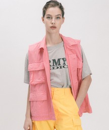 ベスト ピンク w closet（ダブルクローゼット）｜ベスト（ピンク系）一覧 - WEAR