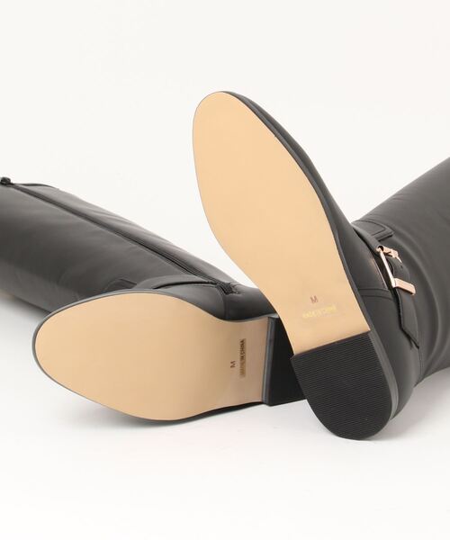 JETEE(ジュテ)の「【JETEE/ジュテ】ベルトモチーフロングブーツ(ブーツ・レディース・ブラック・39/37)」の3枚目の写真