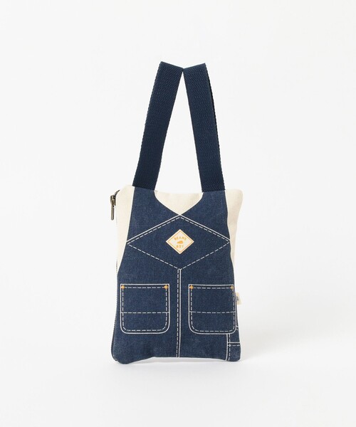 BEAMS BOY(ビームスボーイ)の「BEAMS BOY / オーバーオール プリントポーチ(ポーチ・レディース・オフホワイト・ONE SIZE)」の5枚目の写真