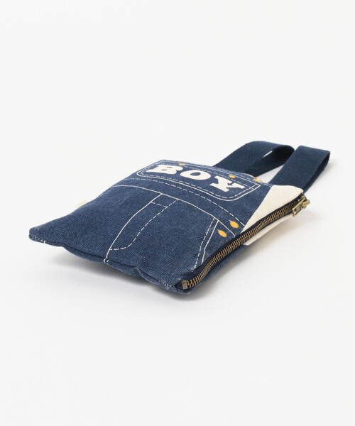 BEAMS BOY(ビームスボーイ)の「BEAMS BOY / オーバーオール プリントポーチ(ポーチ・レディース・オフホワイト・ONE SIZE)」の6枚目の写真