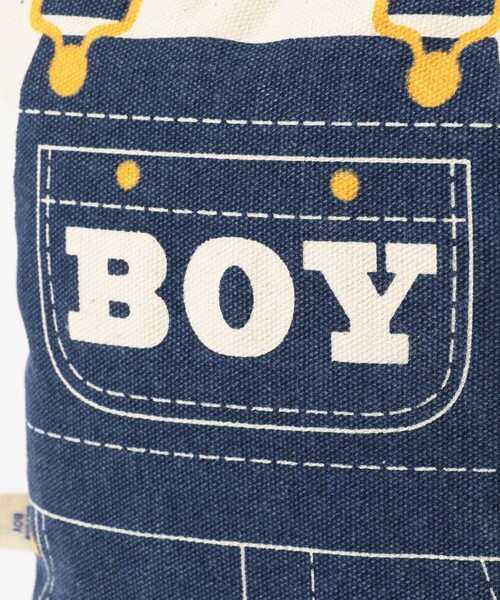 BEAMS BOY(ビームスボーイ)の「BEAMS BOY / オーバーオール プリントポーチ(ポーチ・レディース・オフホワイト・ONE SIZE)」の7枚目の写真