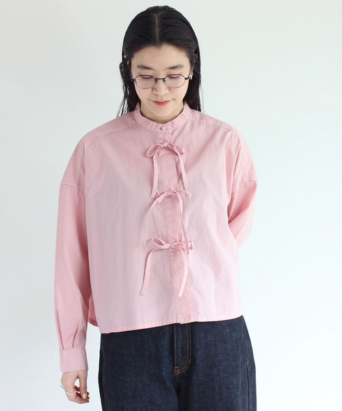 fig London（フィグロンドン）の「ribbon BL（シャツ/ブラウス）」 - WEAR