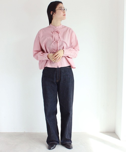 fig London（フィグロンドン）の「ribbon BL（シャツ/ブラウス）」 - WEAR
