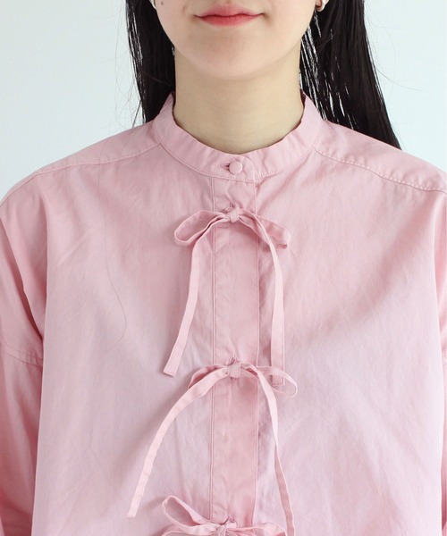 fig London（フィグロンドン）の「ribbon BL（シャツ/ブラウス）」 - WEAR