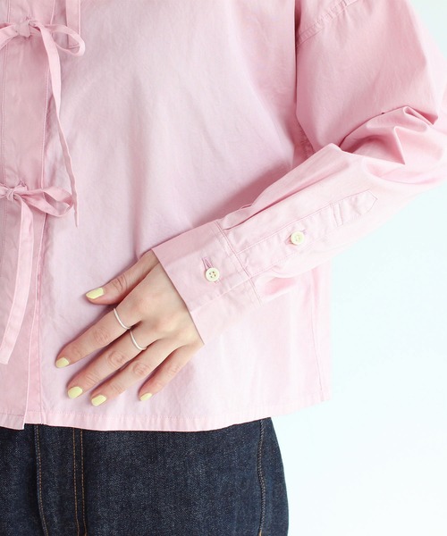 fig London（フィグロンドン）の「ribbon BL（シャツ/ブラウス）」 - WEAR